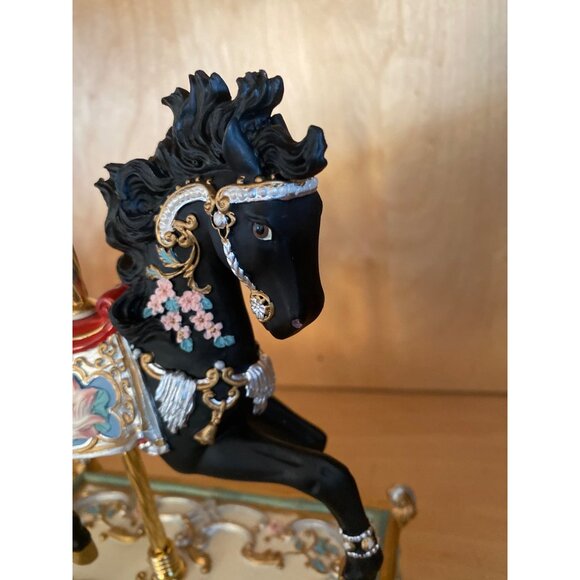 SF Music Box Co Chinoiserie Carousel Horse Ltd Ed Maureen Drdak Chariots of Fire - Picture 16 of 16